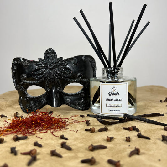 Rubelle Geurstokjes: Musk-erade, kruidig en musk aroma.