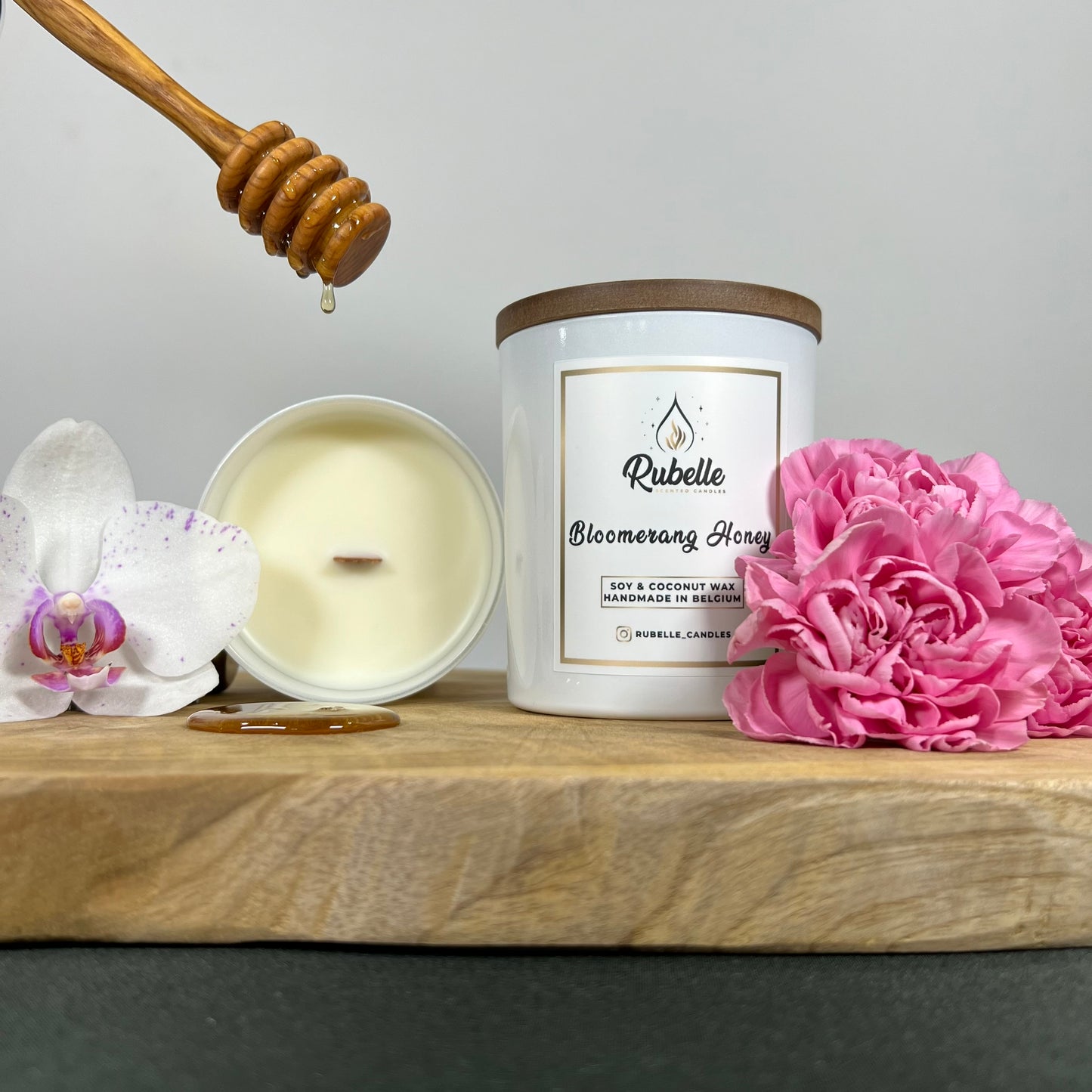 Bloomerang Honey Geurkaars 220g