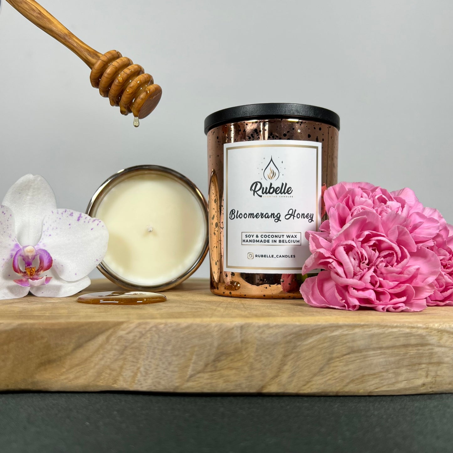 Bloomerang Honey Geurkaars 220g