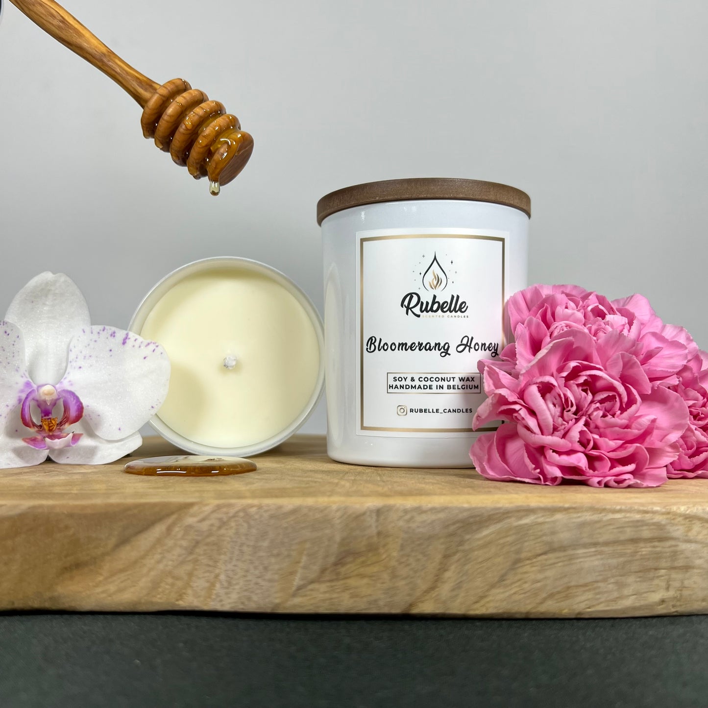 Bloomerang Honey Geurkaars 220g