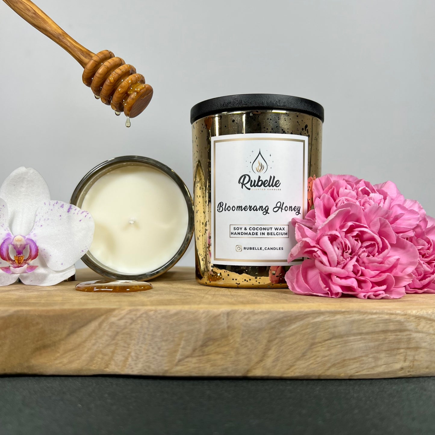 Bloomerang Honey Geurkaars 220g