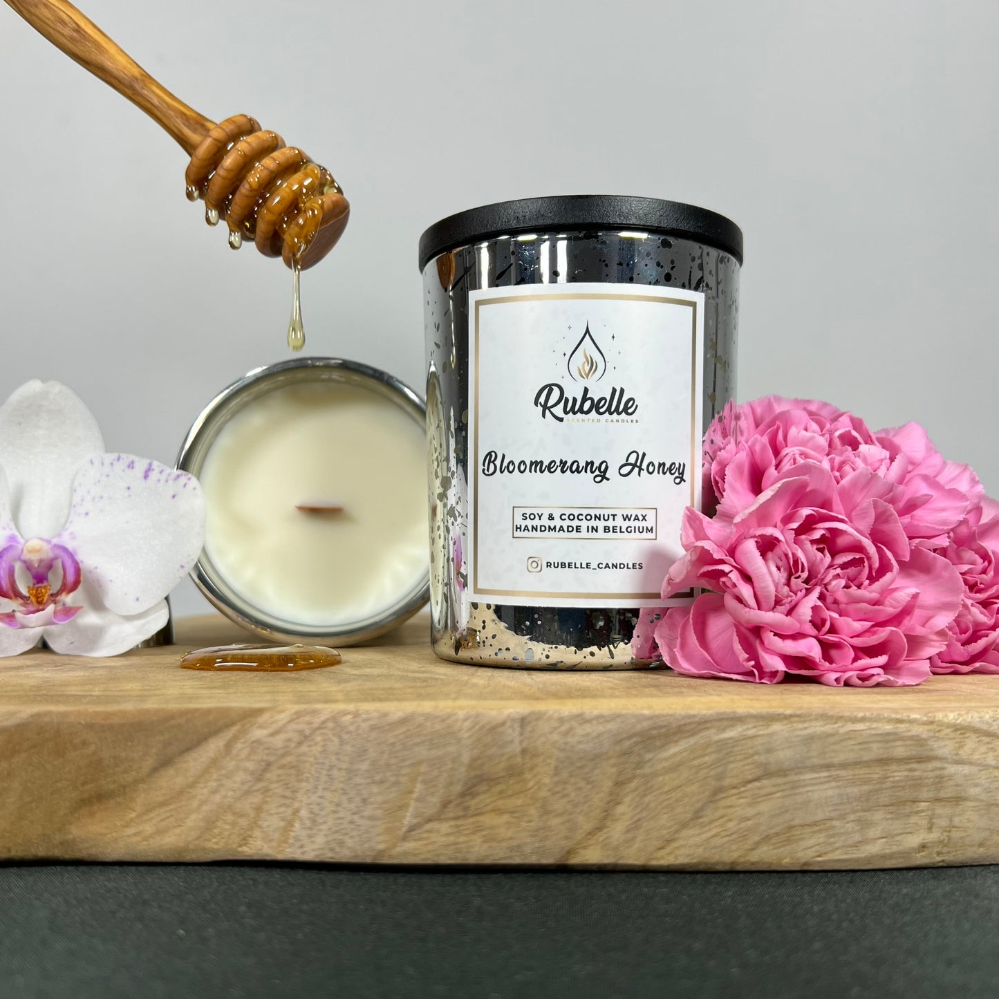 Bloomerang Honey Geurkaars 220g