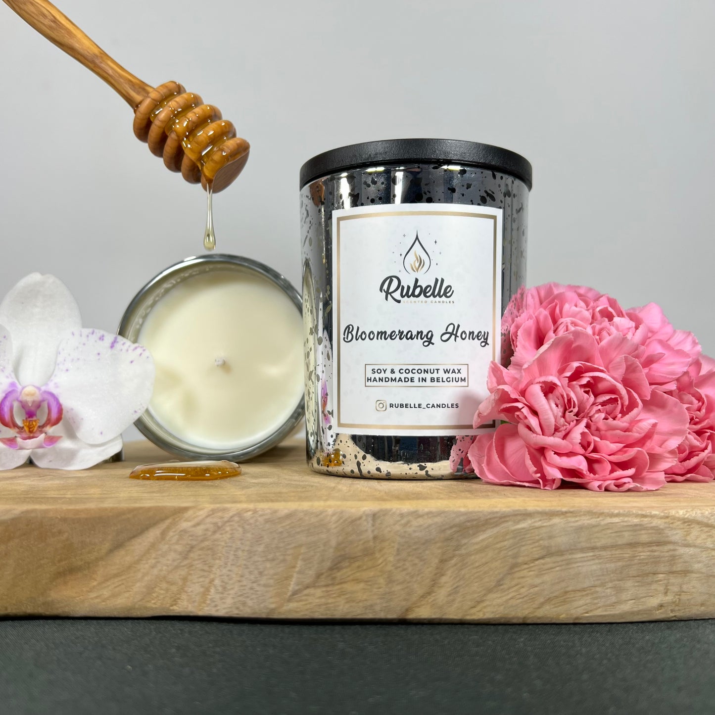 Bloomerang Honey Geurkaars 220g