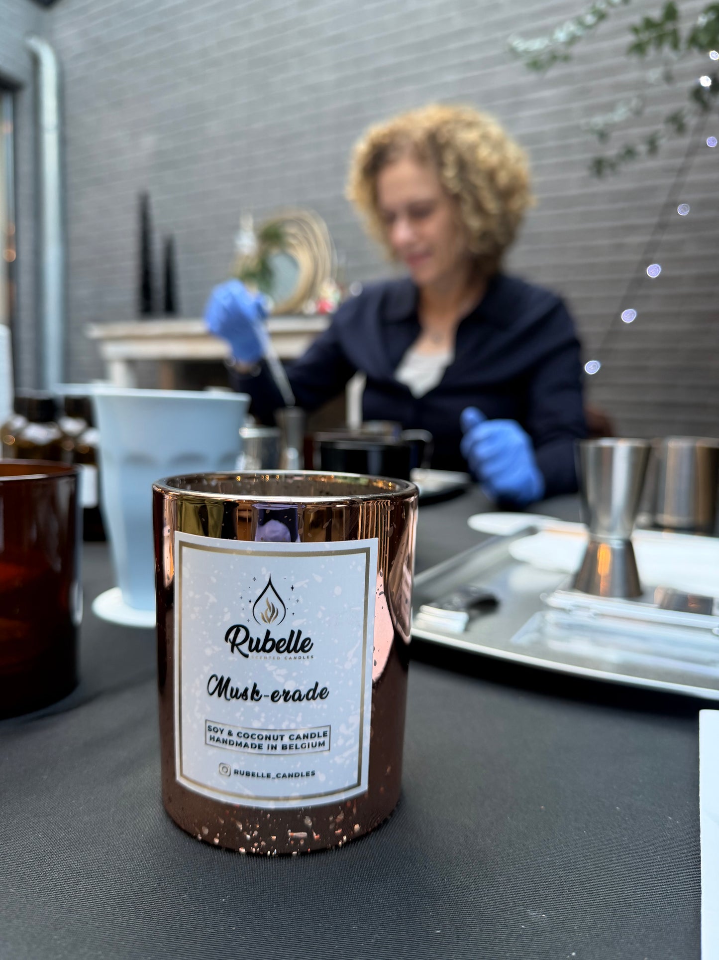 Workshop scented candle making "Candles & Bubbles"